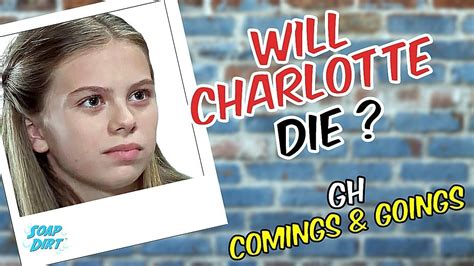 Williams' family announced her death from Wilson's disease - a rare condition that causes an excessive build-up of copper in the body - on July 20, 2021, six days before she turned 62. . Is charlotte going to die on gh
